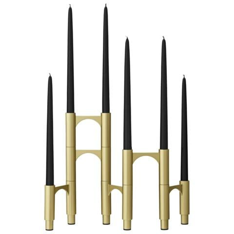 Compono kandelaar bruin