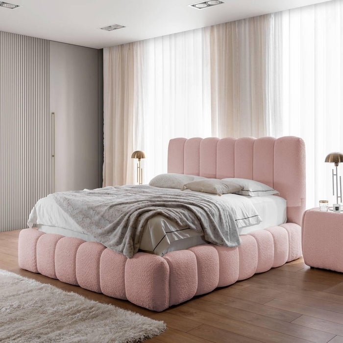 by fonQ Dawn Bedframe met Opbergruimte - 160 x 200 cm - Oudroze