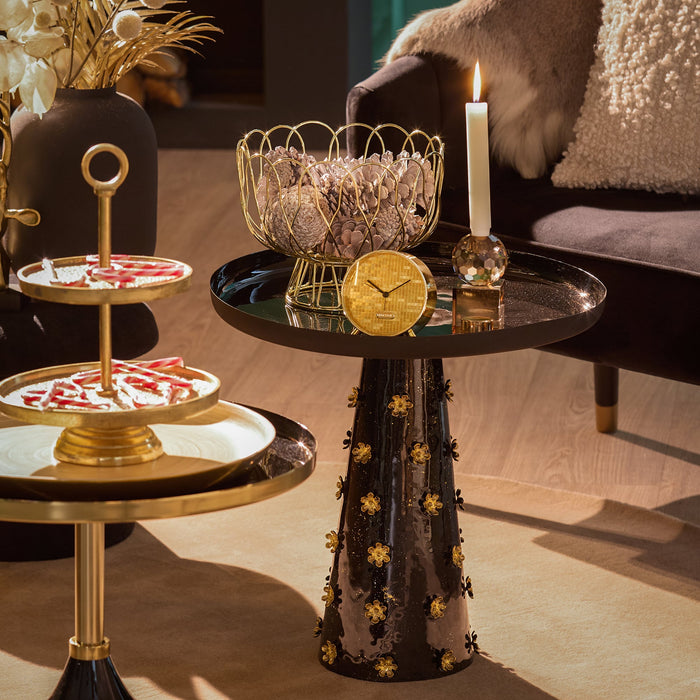 Karlsson Wekker Disco - Goud - Ø11cm