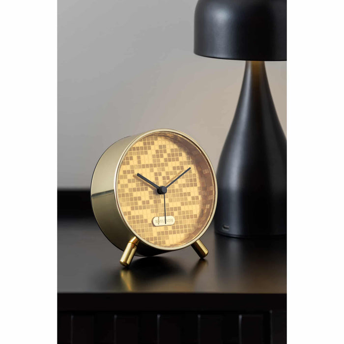 Karlsson Wekker Disco - Goud - Ø11cm