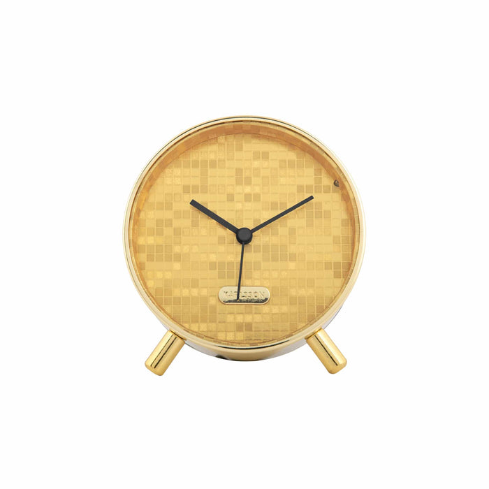 Karlsson Wekker Disco - Goud - Ø11cm