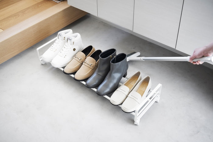 Yamazaki Schoenenrek met Wielen - Tower - Wit