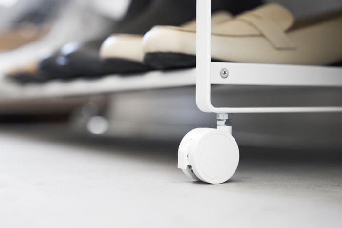 Yamazaki Schoenenrek met Wielen - Tower - Wit