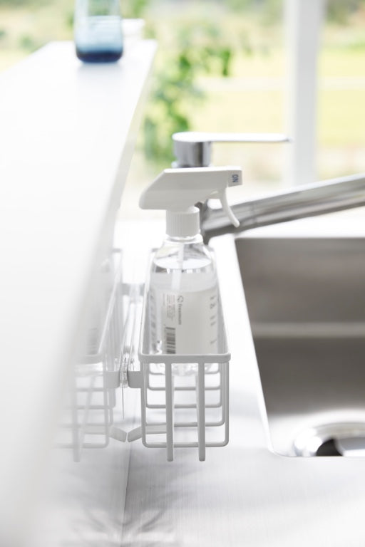 Yamazaki Zelfklevend Gootsteen|Wastafel Mandje - L - Tower - Wit