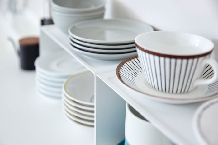 Yamazaki Smal Stapelbaar Keukenrekje - Tower - Wit