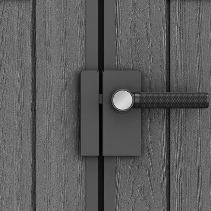 Keter Darwin 68 Tuinhuis - dubbele deuren + ramen - 190x244x221