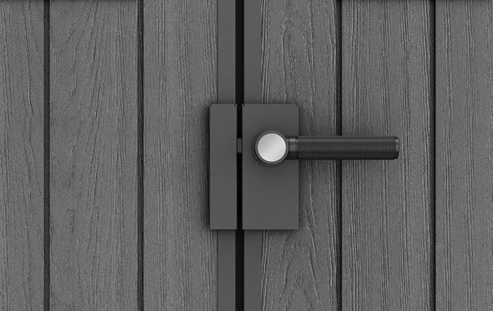 Keter Darwin 68 Tuinhuis - dubbele deuren + ramen - 190x244x221