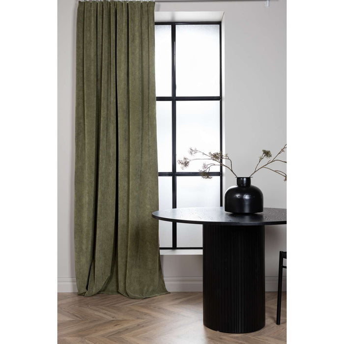 Venture Home Elma Gordijn 240x140 - Mosgroen