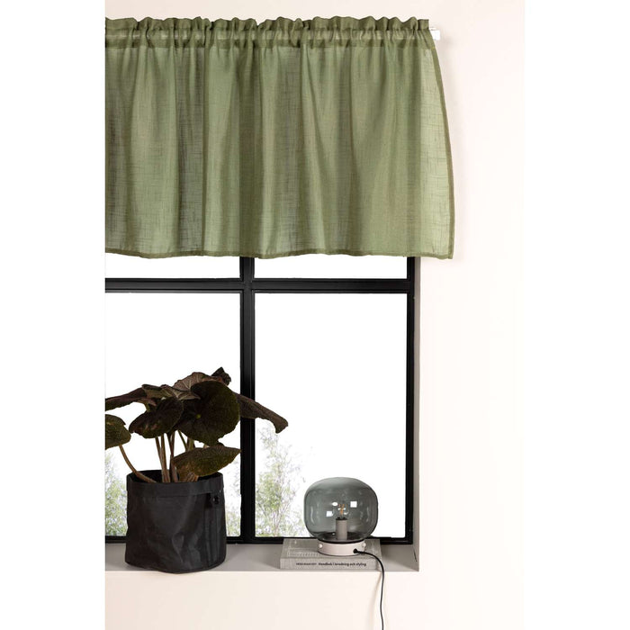 Venture Home Kaya Gordijn 55x250 - Mosgroen