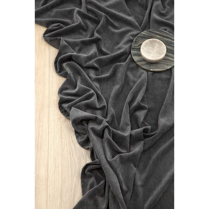 Venture Home Elma Gordijn 290x140 - Donkergrijs