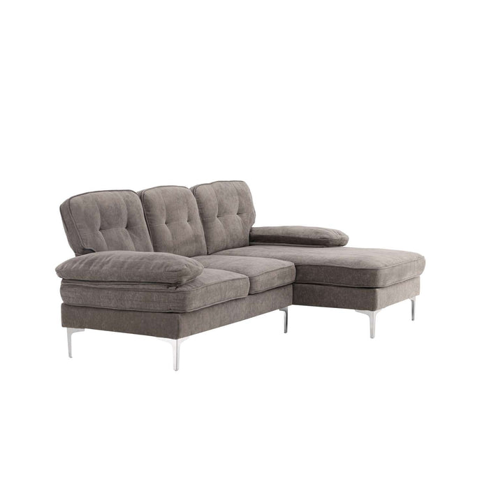 Venture Home Remis Bank 85 x 89 x 241|118 - Donkergrijs