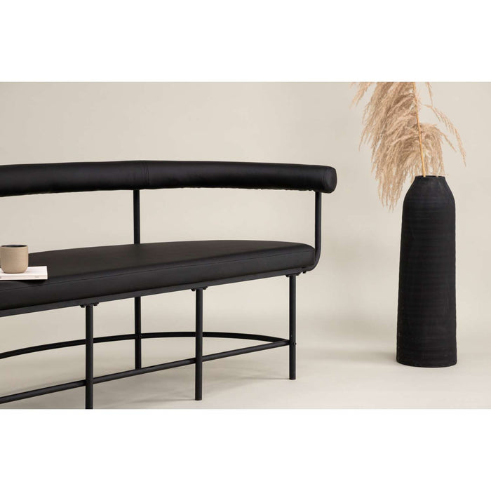 Venture Home Stallhagen Bank 51 x 75 x 165 - Zwart