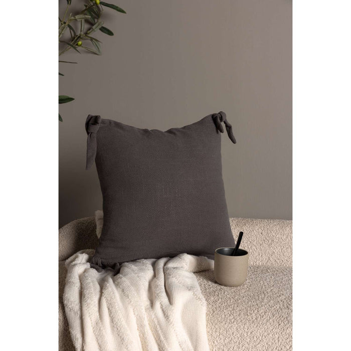 Venture Home Nora Kussenhoes 40x40 - Donkergrijs