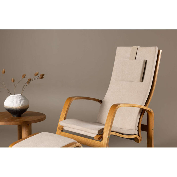 Venture Home Grötö Fauteuil 80 x 104 x 63 - Lichtgrijs