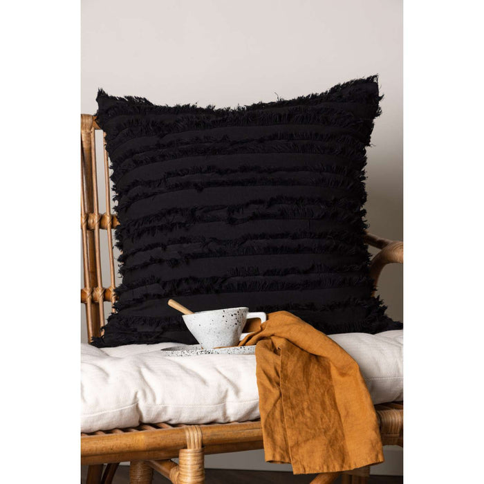 Venture Home Edith Kussenhoes 60x60 - Zwart