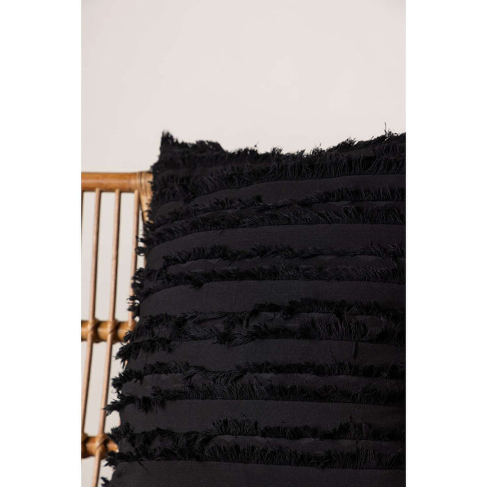 Venture Home Edith Kussenhoes 60x60 - Zwart