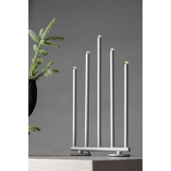 Venture Home Björnfjället Kerst verlichting 7x22x40 - Zilver