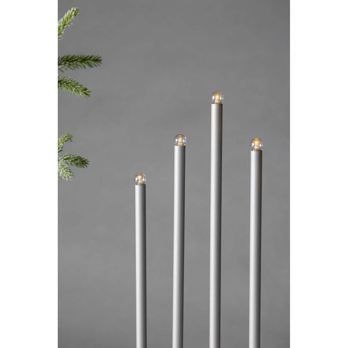 Venture Home Björnfjället Kerst verlichting 7x22x40 - Zilver