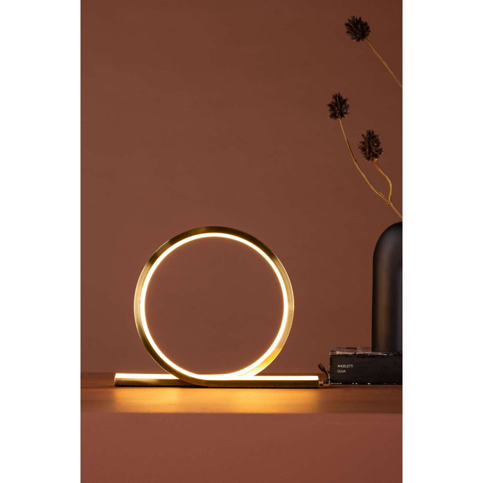 Venture Home Saunier Tafellamp 30x6x23,5 - Goud