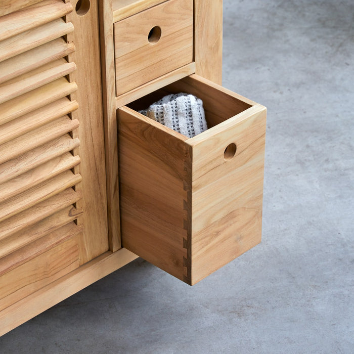 Tikamoon - Coline - Massief teakhouten badmeubel 145 cm