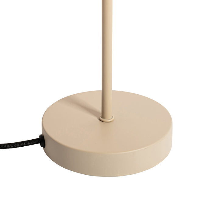 QAZQA Retro tafellamp mushroom beige - Magnax Mini