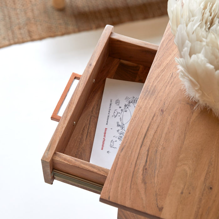 Tikamoon - Oslo - Kinderbureau van massief acaciahout