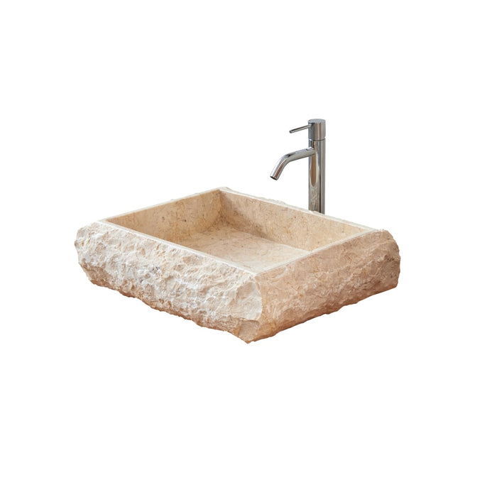 Tikamoon - Scrula Slim - Marmeren wastafel cream