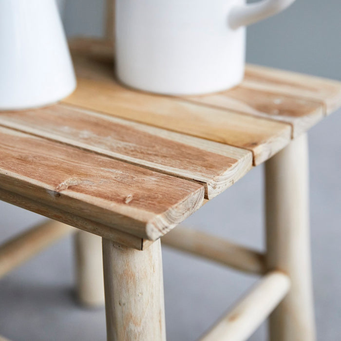 Tikamoon - Kilim - Massief teakhouten nachtkastje