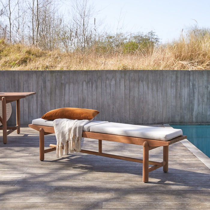 Tikamoon - Fado - Massief teakhouten tuinbank
