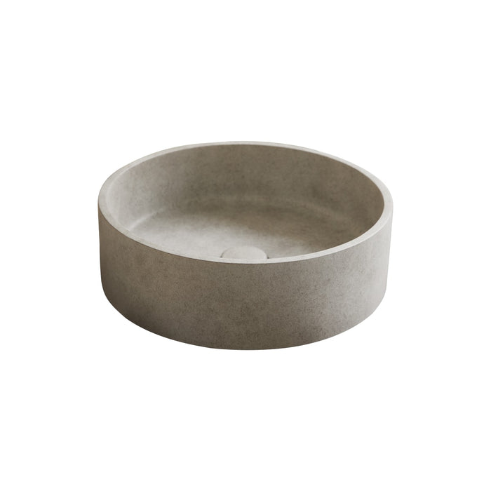 Tikamoon - Gina - Ronde wastafel grijs beton