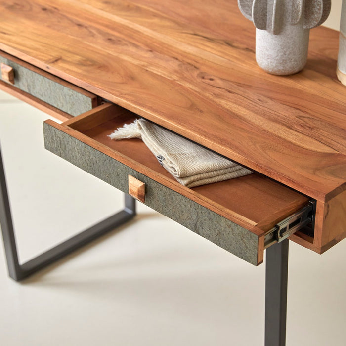 Tikamoon - Temis - Acacia massief bijzettafel