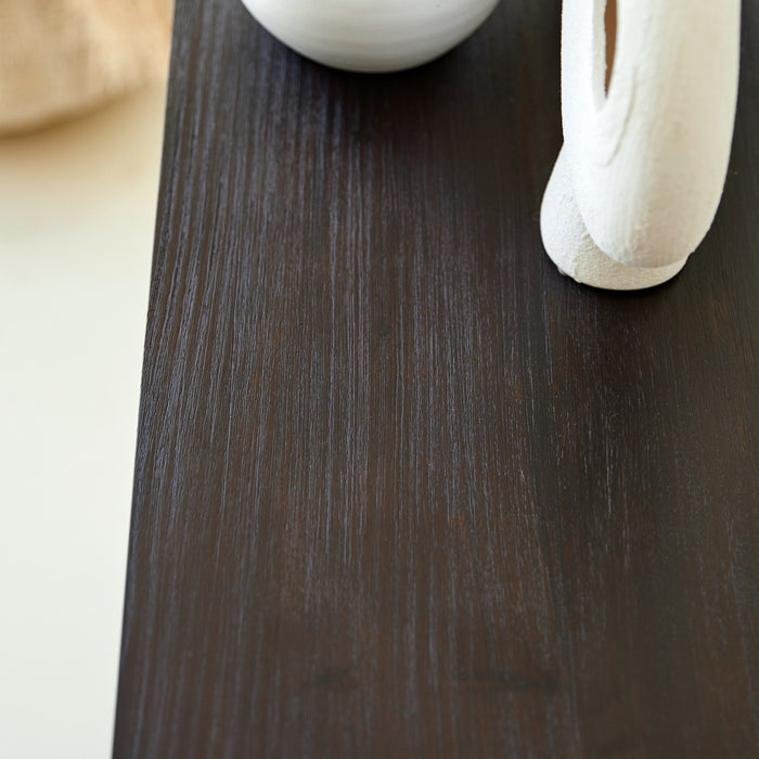 Tikamoon - Eva - Massief mahonie bijzettafel