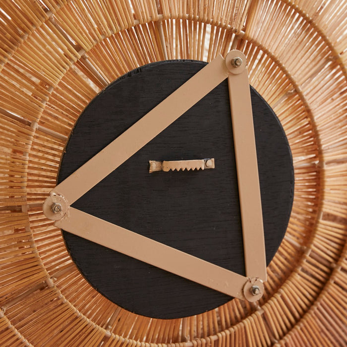 Tikamoon - Spiegel van natuurvezel 50 cm Alan