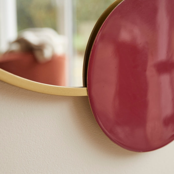 Tikamoon - Ronde stalen spiegel 60 cm Tom