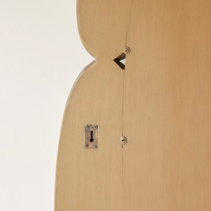 Tikamoon - Eda - Ovale spiegel in licht mindihout 115 x 75 cm