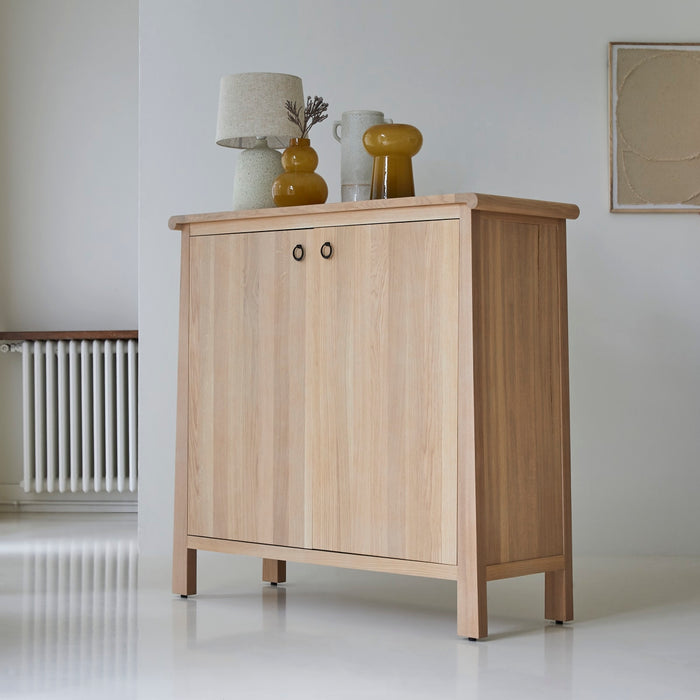 Tikamoon - Massief eiken dressoir 130 Volute