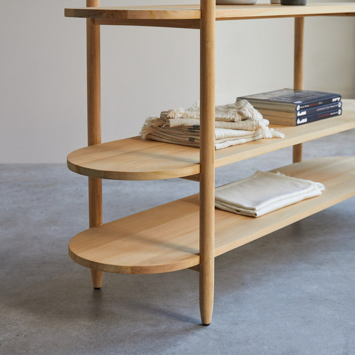 Tikamoon - Poline - Massief teakhouten bijzettafel