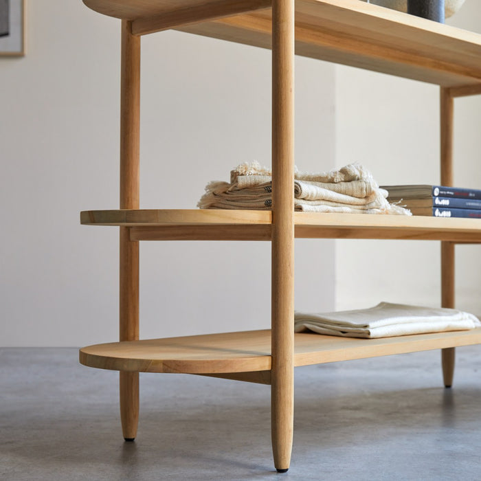 Tikamoon - Poline - Massief teakhouten bijzettafel