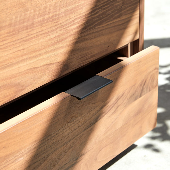 Tikamoon - Senson - Massief notenhouten dressoir 200 cm