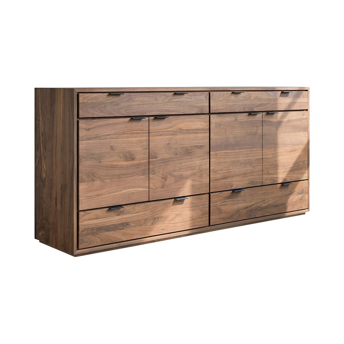 Tikamoon - Senson - Massief notenhouten dressoir 200 cm