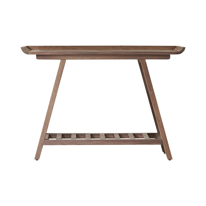 Tikamoon - Pampa - Hoge bijzettafel van massief notenhout