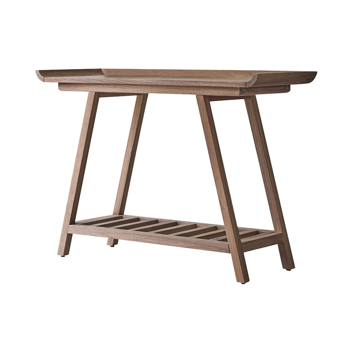 Tikamoon - Pampa - Hoge bijzettafel van massief notenhout