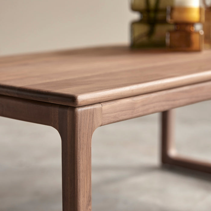 Tikamoon - Massief notenhouten salontafel 100x56 Arto