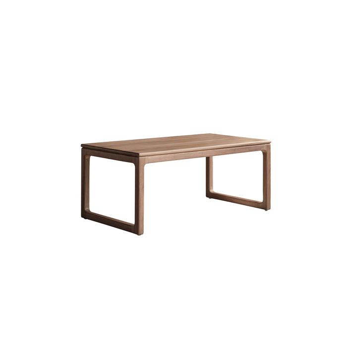 Tikamoon - Massief notenhouten salontafel 100x56 Arto