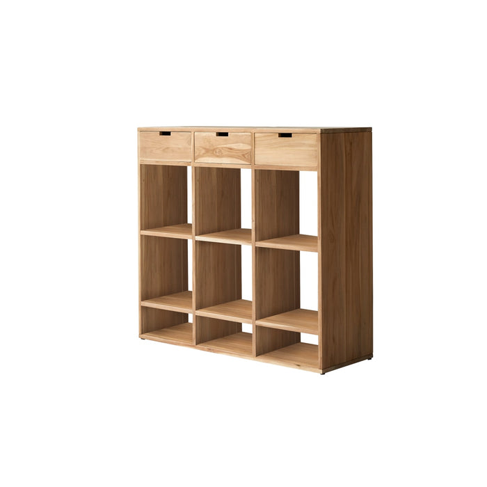 Tikamoon - Miho - Massief teakhouten bijzettafel