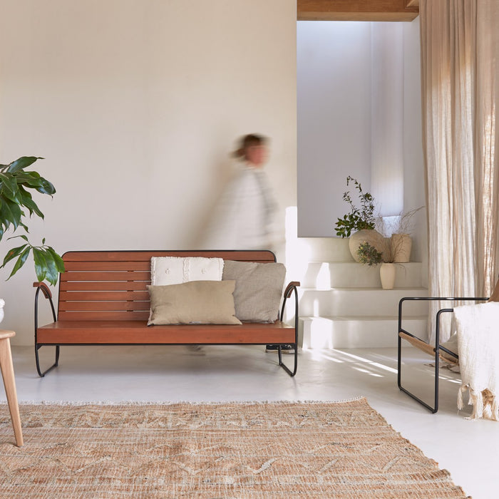 Tikamoon - Key Wood - 3-zitsbank van massief acaciahout