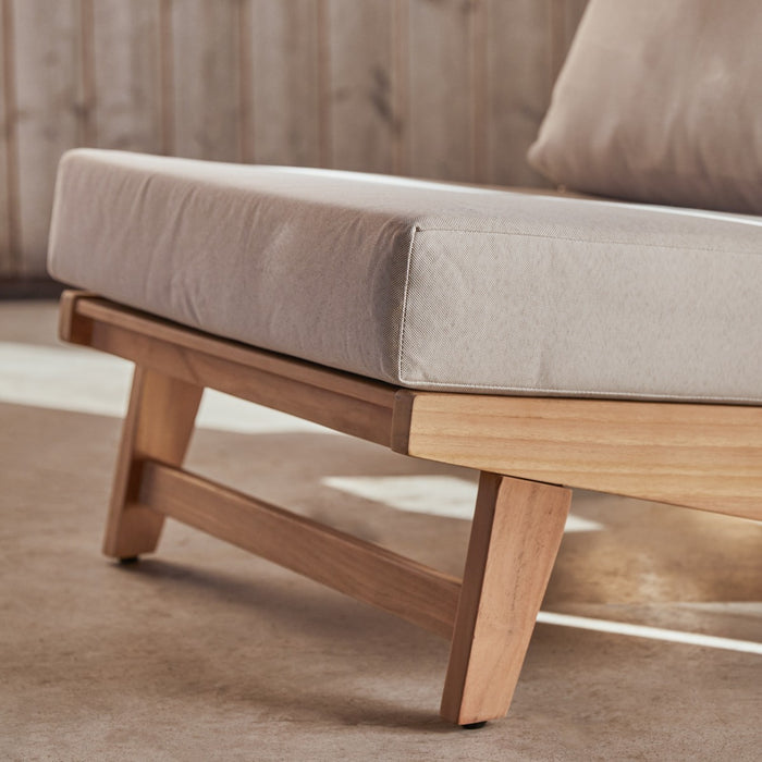 Tikamoon - Olia - Massief teakhouten tuinstoel