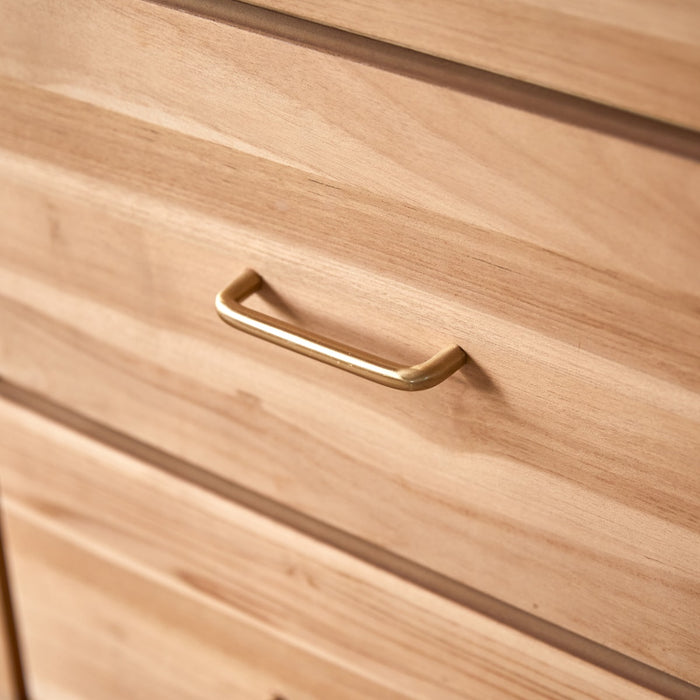 Tikamoon - Kort - Kindercommode van massief teakhout