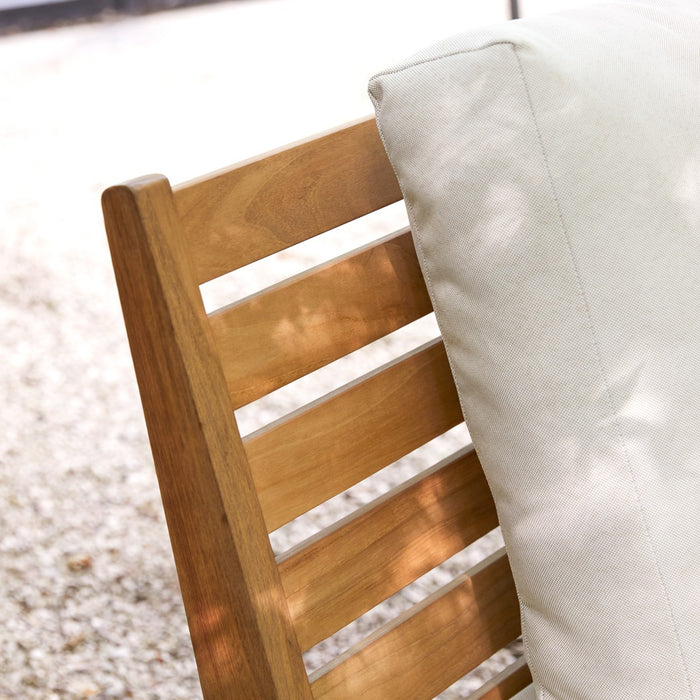 Tikamoon - Olia - Massief teakhouten tuinstoel