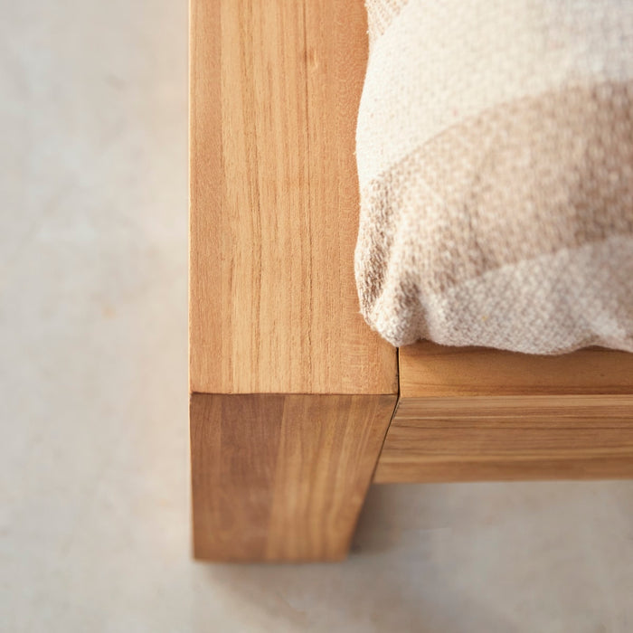 Tikamoon - Minimalys - Massief teakhouten bed 160x200 cm